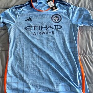 New York FC Men’s Sky Blue Soccer Jersey